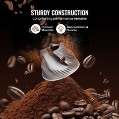 Succebuy Coffee Maker with Grinder Grind and Brew Coffee Maker Adjustable Grinding Coarseness for Home Office Restaurant