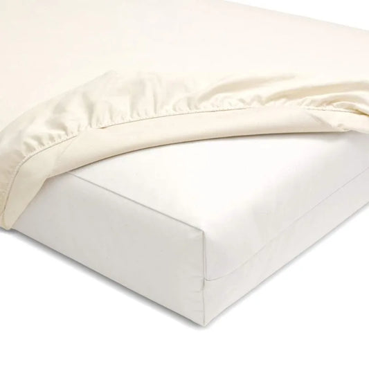 Organic Waterproof Crib Mattress Pad, Skin Friendly, Breathable & Absorbent Crib Mattress Protector
