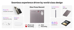 PLAUD NOTE – AI Meeting Recorder for Students & Professionals, Instant Transcripts & Summaries