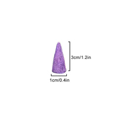 60pcs Mixed Cones Incense Aromatherapy Waterfall Smoke Backflow Natural Sandalwood Granules Yoga Anxiety Relief Fragrance Scents