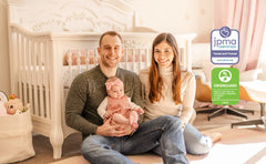 Features 3 Mattress Height Settings, Sturdy And Spacious Baby Crib