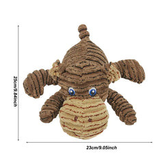 Pet Squeaky Sound Toy Tough Soothing Chew Toy for Busy Dogs Pet Supplies for Interactive Playing of Small to Medium Breeds