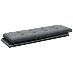 43" Storage Ottoman Bench with Divider, Multifunctional Foot Stool, Toy Chest & Shoe Bench for Bedroom, Living Room Home