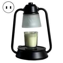 Melting Candle Lantern Elegant Metal Candle Warmer Lamp with Dimmable Timer Function for Safe Desktop Wax Melting High Stability