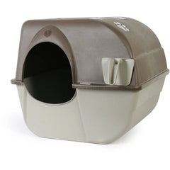 Self-Cleaning Litter Box Automatic Cat Litter Pan Scoop Waste Disposal Litter Accessories Easy to Use Patented Grill Dust Free