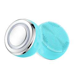 DIOZO Electric Face Cleansing Brush Pore Cleaner 2-in-1 Skin Care Cleanser Waterproof Silic Beauty Massager Tool Face Wash Brush