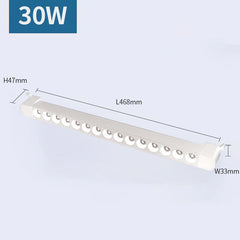 Track Light LED Ceiling Lamp 220V 10W 20W 30W Spot Led Track Rail Lighting Fixture Spotlight Clothing Shop Rail Ceiling Light