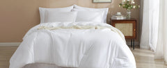 PHF 7 Pieces California King Comforter Set, Lightweight Bed in A Bag & 18" Sheet Set for All Season, Ultra Soft Cozy Bedding wit