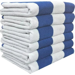 100% Cotton Luxury Bath Towel Set - Soft & Absorbent Quick-Dry Towels for Bathroom, Spa, Beach or Gym - 30"x60" Large Size