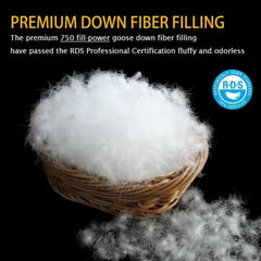 Duvets Luxury Down Comforter,fluffy Goose Down Fiber Comforter, Ultra Soft Down,all Year Round Warm Hotel Comforter Home Textile
