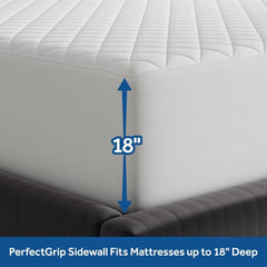 Luxury Cotton Mattress Pad, Extra Large, White