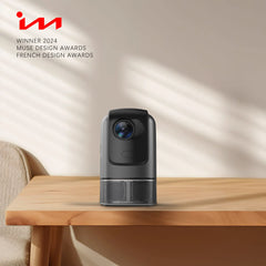 Projector Android Native 1080p Support 4K with Built in Stand with WiFi and Bluetooth