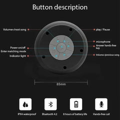 STONEGO Portable Bluetooth Speaker Wireless Flash Light Speaker TWS Bass Stereo IPX7 Waterproof Loudspeaker FM 12H Playtime