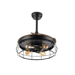 42"  Ceiling Fan with Light w/Remote Control 3 Gear Wind Flush Mount Ceiling Fan