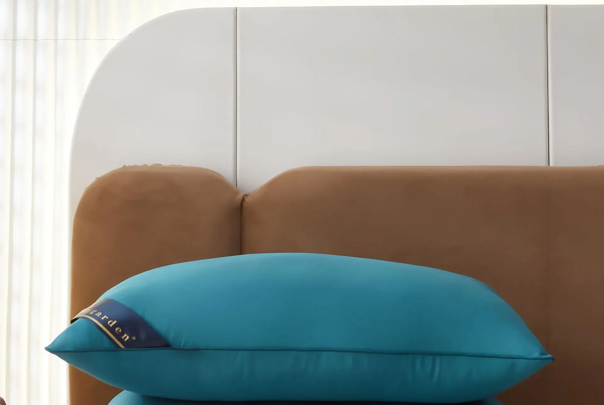 Sleeping Pillows for bedroom Double Top Bed Stuffed Hotel Five-star Soft Orthopedic Pillow 48x74cm Solid Color Extension Cushion