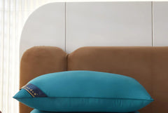 Sleeping Pillows for bedroom Double Top Bed Stuffed Hotel Five-star Soft Orthopedic Pillow 48x74cm Solid Color Extension Cushion