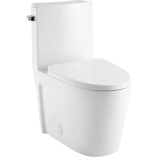 Tropez One Piece Elongated Toilet (Side Flush)