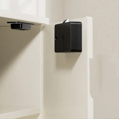 Electronic Lock for Drawer Wardrobe Lock Child Safety Electric Door Lock Sturdy Baby Proofing Drawer Cupboard Lock No Drill for