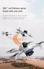 2025 D6 Mini Drone 4k Profesional 8K HD Camera Obstacle Avoidance Aerial Photography Brushless Foldable Quadcopter Gifts Toys