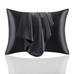 2Pcs Satin Pillow Case for Hair Skin Silk Satin Pillowcase 50x70cm Pillowcases Set Silky Pillow Cover with hidden zipper closure