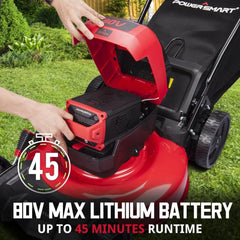 80V MAX 21in. Cordless Push Lawn Mower, 3-in-1 Brushless Battery Lawn Mower with 6.0Ah Battery and Charger (DB2821)
