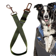 Dog Auto Car Safety Belts Pet Car Harness Adjustable Strap Buckle Clip Seatbelt Easy Control Vehicle Seat Belt Attachment
