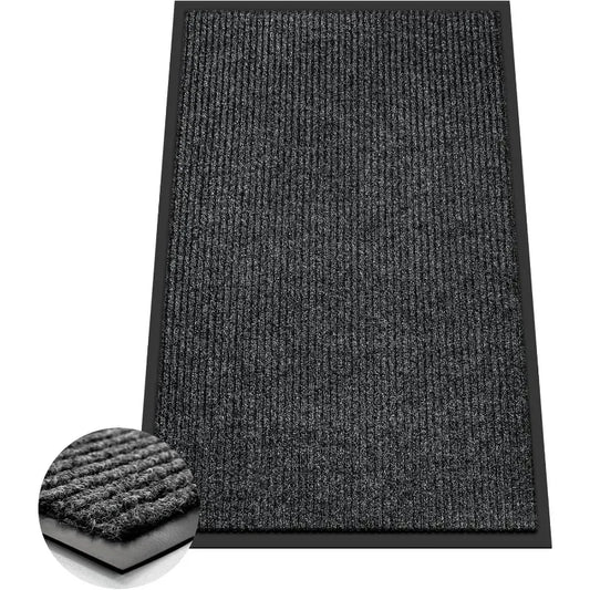 Front Door Mat Heavy Duty Indoor Outdoor Door Mat Non-Slip Backing Doormat for Entryway Stain and Fade Resistant Commercial