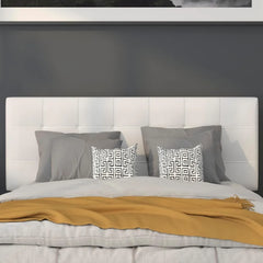 Quilted Tufted Upholstered Full Size Headboard in  cabeceira de cama box casal  headboard