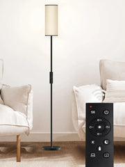 66.5" Floor Lamp with Remote Control and Smart Bulb Included