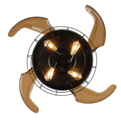 42"  Ceiling Fan with Light w/Remote Control 3 Gear Wind Flush Mount Ceiling Fan