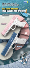 New Water Gun Electric M416 Pistol Shooting Toy Full Automatic Summer Beach Outdoor Fun Toy For Children Boys Girls Adults Gift