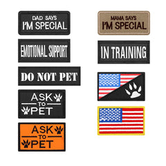 Tactical Cat Harness Leash Adjustable Puppy Vest For Military Small Dogs Harnesses 9Pcs Patches Walking Training Cat Accessories