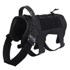 Military Large Dog Harness Pet German Shepherd K9 Malinois Training Vest Tactical Dog Harness And Leash Set For Dogs Accessories