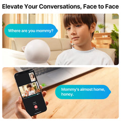 360° Smart Home Security Camera PTZ Auto Tracking Baby Monitor AI Panoramic HD Night Vision Indoor WiFi Surveillance Camera