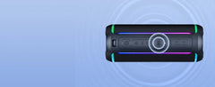 Ortizan Bluetooth Speaker Bluetooth 5.3 Portable Music Box IPX7 Bluetooth Box with TWS Stereo RGB Lights 30Hrs Playback TF Slot