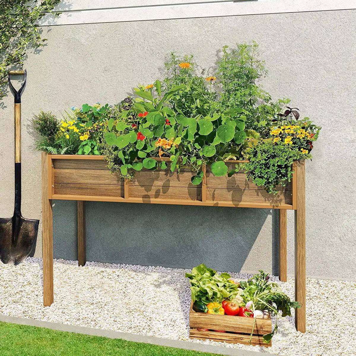 Ultym Raised Garden Bed Outdoor Elevated Planter Box Stand Garden Bed