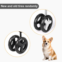 Wedyvko Luxury Detachable Pet Stroller Light Cup Holder Design Four-wheeled Universal Wheel Dog Cart Outdoor Travel Carrying Bag