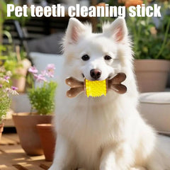 Spiky Bone Dog Toy Pet Teething Chew Toys Sturdy Toothbrush Stick Teeth Cleaning Brush Treat Dispensing Aggressive Chewers Tough