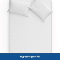 Luxury Cotton Mattress Pad, Extra Large, White