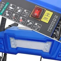 24-Inch Self-Propelled Gas Snowblower, 209cc with Electric Start and LED Headlight, for Driveway Snow Removal.