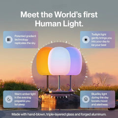 Wellness Table Lamp 2 Pro, Improves Focus, Boosts Mood, and Helps You Sleep Better,Indoor Lighting