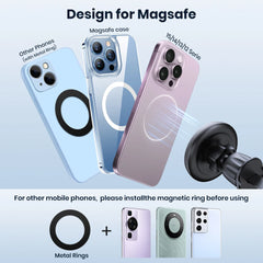 TOPK Car Phone Holder Mount MagSafe 360° Magnetic Vent 20 Strong Magnets Fit for iPhone 15 14 13 12 Pro Max Mini