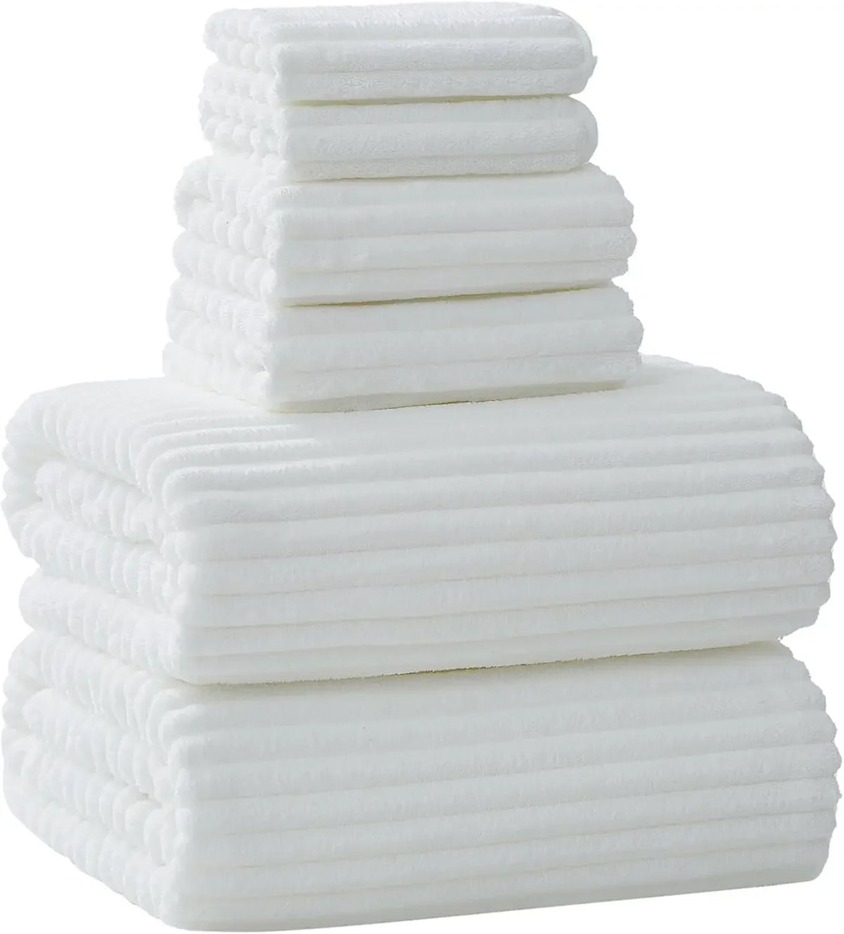 Extra Large Bath Towel Set of 6 (40"x80"),Oversized Bath Sheet Super Soft Highly Absorbent Microfibers Quick Dry Luxury