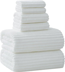 Extra Large Bath Towel Set of 6 (40"x80"),Oversized Bath Sheet Super Soft Highly Absorbent Microfibers Quick Dry Luxury