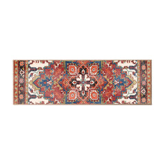 15PCS Rug Tread Bohemian Non Slip Indoor Stair Rugs Stairway Carpet Rugs Indoor Skid Resistant Stair Tread for Dogs Kids & Elder