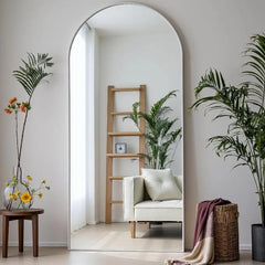 Arched  Full Length Mirror, 71"X26", Large Floor Mirror with Stand,Full Body Mirrors Standing Mirrors for Leaning or Hanging