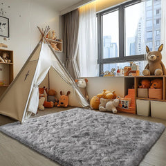 Area Rugs for Living Room  Rugs for Bedroom 6x9 Carpet Fluffy Fuzzy Soft Shag Aesthetic Plush High Pile Throw Rug for Nursery
