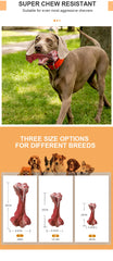 MASBRILL Dog Toys Aggressive Chewers Large Dogs Bone-Shaped Indestructible Dog Toys Nylon Interactive Dog Toys Teeth Cleaning