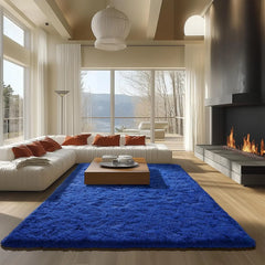 Area Rugs for Living Room  Rugs for Bedroom 6x9 Carpet Fluffy Fuzzy Soft Shag Aesthetic Plush High Pile Throw Rug for Nursery
