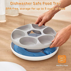 Freshness Dry Wet Food Recharging Automatic Pet Feeder Cat Smart Feeding Dog Food Dispenser WiFi Button Timing Slow Feeding